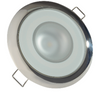 LUMITEC MIRAGE - FLUSH MOUNT DOWN LIGHT - GLASS FINISH/POLISHED SS BEZEL - WHITE NON-DIMMING 113113