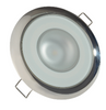 LUMITEC MIRAGE - FLUSH MOUNT DOWN LIGHT - GLASS FINISH/POLISHED SS BEZEL - WARM WHITE DIMMING 113119
