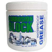 Corrosion Block High Performance Waterproof Grease - 16oz Tub - Non-Hazmat, Non-Flammable & Non-Toxic  25016