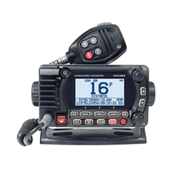 Standard Horizon GX1800G Fixed Mount VHF w/GPS - Black  GX1800GB