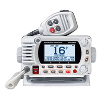 Standard Horizon GX1800G Fixed Mount VHF w/GPS - White  GX1800GW
