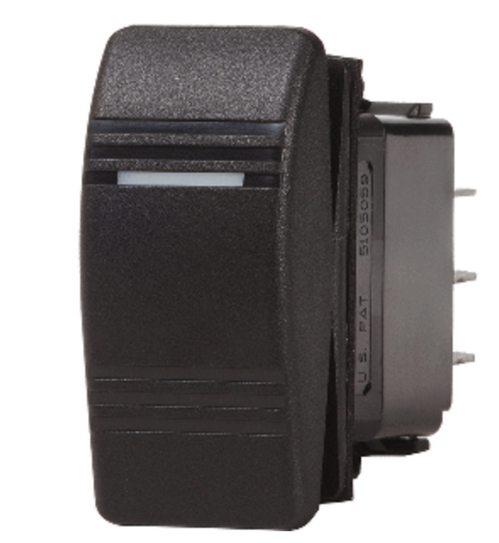 Blue Sea 8282 Water Resistant Contura III Switch - Black  8282
