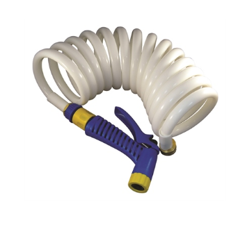 COILED HOSE 1/2X15 W/NOZ.  7-0422