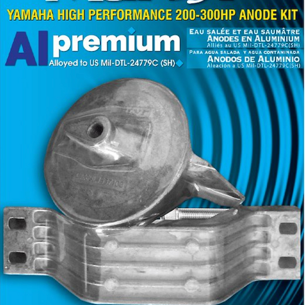 Martyr Anodes / Marine Anode Kit (CMYHP200300KITA) ANODE KIT AL YAM 200/300 HP