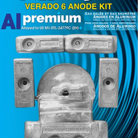 Martyr Anodes / Marine Anode Kit (CMVERADO6KITA) ANODE KIT AL MRC VERADO6