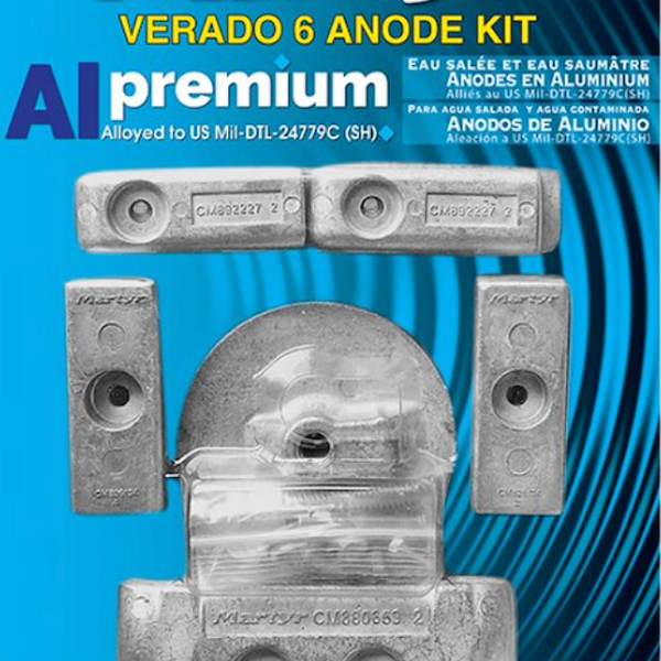 Martyr Anodes / Marine Anode Kit (CMVERADO6KITA) ANODE KIT AL MRC VERADO6