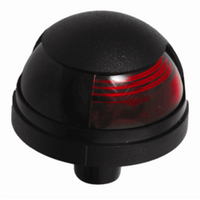 Attwood 5040R7 Attwood Pulsar™ 1-Mile Deck Mount, Red Sidelight - 12V - Black Housing