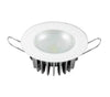 LUMITEC Mirage - Flush Mount Down Light - Glass Finish/No Bezel - 3-Color Red/Blue Non Dimming with White Dimming 113198