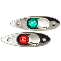 SEA-DOG STAINLESS STEEL FLUSH MOUNT LED SIDE LIGHTS 400080-1