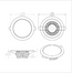 Lumitec Mirage - Flush Mount Down Light - Glass Finish/White Bezel - White Non-Dimming 113123