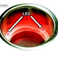 SEACHOICE  / L.E.D. Advantage Cup Holder RED (50-79391)