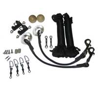 Taco Marine / Outrigger Standard Single Rigging Kit (RK0001SB) OR RIGG KIT BLK LNE STD