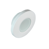 Lumitec Orbit - Flush Mount Down Light - White Finish - White Non-Dimming 112523