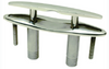 Pull up cleat with studs- SS  6 PULL UP CLEAT 316 SS