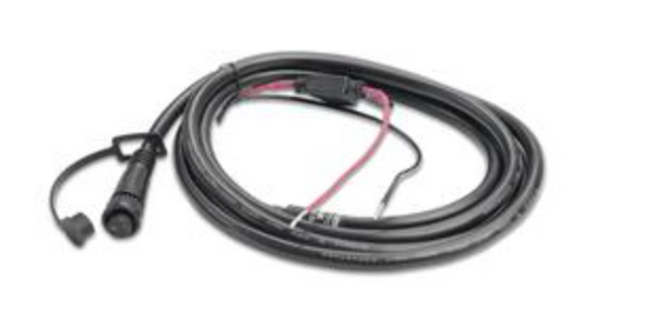 Garmin 010-10922-00 Fish Finder Power Cable; Use To Power Garmin GPSMAP Series Fish Finders; 2-Pin Connector; Black