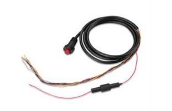 Garmin 010-12152-10 GPS Navigation System Power Cable; For Use With Garmin GPSMAP Series Navigation Systems; 8-Pin Connector; 6 Foot Length; Black