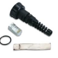 Garmin 010-10603-00 Marine Network Cable Connector; For Use With Garmin Marine Network Cables; Ethernet Connection; Pack Of 2; With Screw Collars And Strain Reliefs