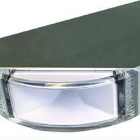Lumitec Surface Mount Navigation Light - Classic Aluminum - Starboard Green 101578