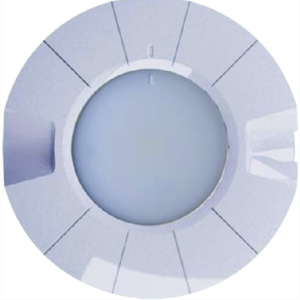 LUMITEC AURORA LED DOME LIGHT - WHITE & BLUE OUTPUT - FLUSH MOUNT 101606