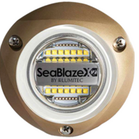 LUMITEC SeaBlazeX2 LED Underwater Light - Dual Color - White/Blue 101516