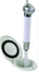 SCANDVIK RECESSED SHOWER W/6' WHITE HOSE - PUSH-BUTTON 12106P