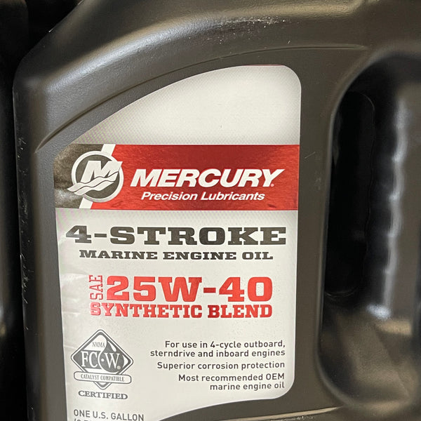 MERCURY MARINE ENGINE OIL SYN4C 8M0078630