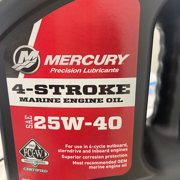 MERCURY 4-STROKE MARINE ENGINE OIL 8M0078628