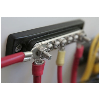 BLUE SEA 2304 MINIBUS 100 AMPERE COMMON BUSBAR 5 X 8-32 SCREW TERMINAL