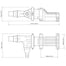 Whale / Gulper Grouper Mk 3 Fishbox Waste Pump (BP4772) Whale Gulper Grouper Mk3 Fishbox/Waste Pump w/90° Ports - 12V