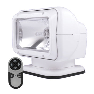 GOLIGHT / Radioray Model (2000GT) Halogen Remote Control Searchlight SPOTLIGHT,PERM W/REM WHT