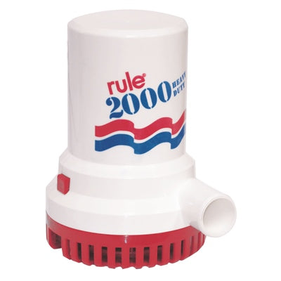 Rule 2000 GPH / Non-Automatic Bilge Pumps 12V